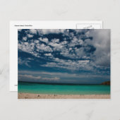 Carte Postale Plage Caraïbes 02 (Devant / Derrière)