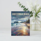 Carte Postale Plage Chesterman Canada (Debout devant)