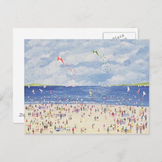 Carte Postale Plage Cloud (Devant / Derrière)