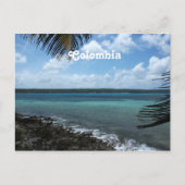 Carte Postale Plage colombienne (Devant)