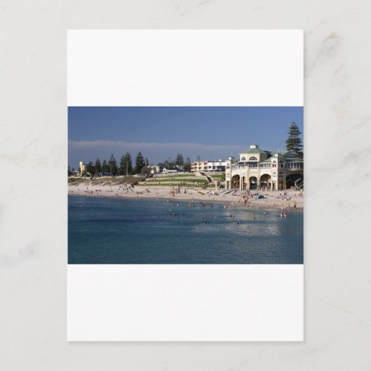 Carte Postale Plage Cottesloe à Perth, Australie occidentale (Devant)