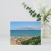 Carte Postale Plage Crystal Blue (Debout devant)