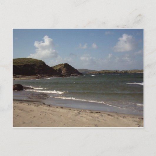 Carte Postale Plage dans le Donegal, Irlande (Devant)