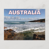 Carte Postale Plage Dans Le Parc National De Tomaree (Devant)