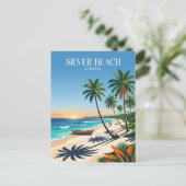 Carte Postale Plage d'Argent Liberia (Debout devant)