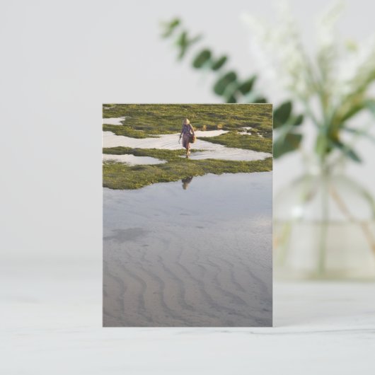 Carte Postale Plage de Bali (Debout devant)