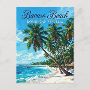 Carte Postale Plage de Bavaro République dominicaine