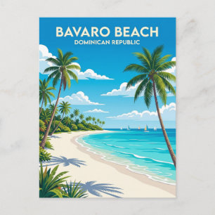 Carte Postale Plage de Bavaro République dominicaine