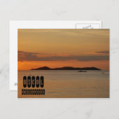 Carte Postale Plage de Bicol aux Philippines (Devant / Derrière)