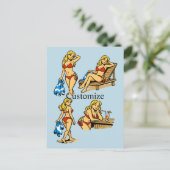Carte Postale Plage de Bikini Time Thunder_Cove (Debout devant)