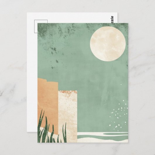 Carte Postale Plage de Boho (Devant / Derrière)