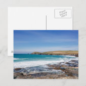 Carte Postale Plage de Boobys Bay |Angleterre (Devant / Derrière)