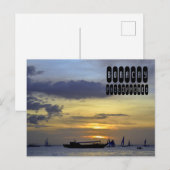 Carte Postale Plage de Boracay Philippines (Devant / Derrière)