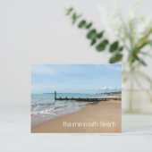 Carte Postale Plage de Bournemouth (Debout devant)