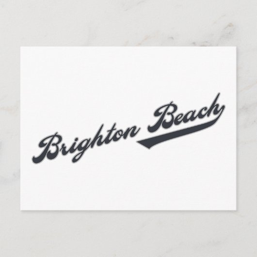 Carte Postale Plage de Brighton (Devant)