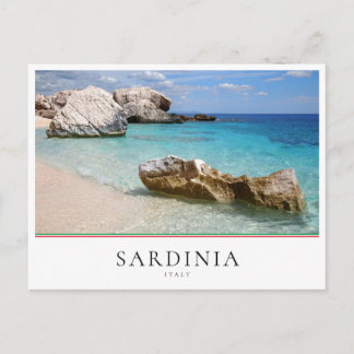 Carte Postale Plage de Cala Mariolu, Sardaigne en Italie