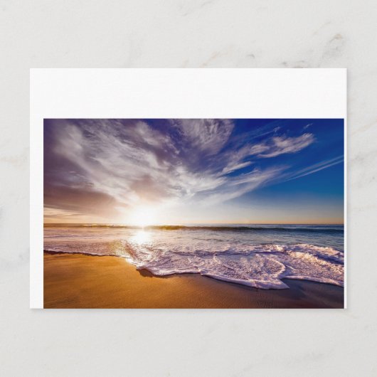 Carte Postale Plage de Californie Sunset Beach (Devant)