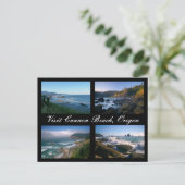 Carte Postale Plage de canon de visite, Orégon (Debout devant)