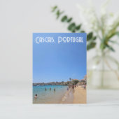 Carte Postale Plage de Cascais, Portugal (Debout devant)