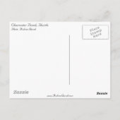 Carte Postale Plage de Clearwater (Dos)