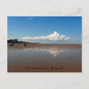Carte Postale Plage de Cleethorpes