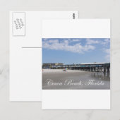 Carte Postale Plage de Cocoa (Devant / Derrière)