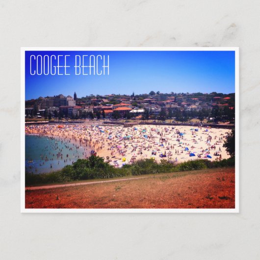 Carte Postale plage de coogee (Devant)