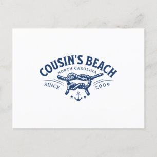 Carte Postale Plage de Cousin, NC L'été je suis devenu assez