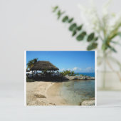 Carte Postale Plage de Cozumel (Debout devant)