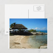 Carte Postale Plage de Cozumel (Devant / Derrière)