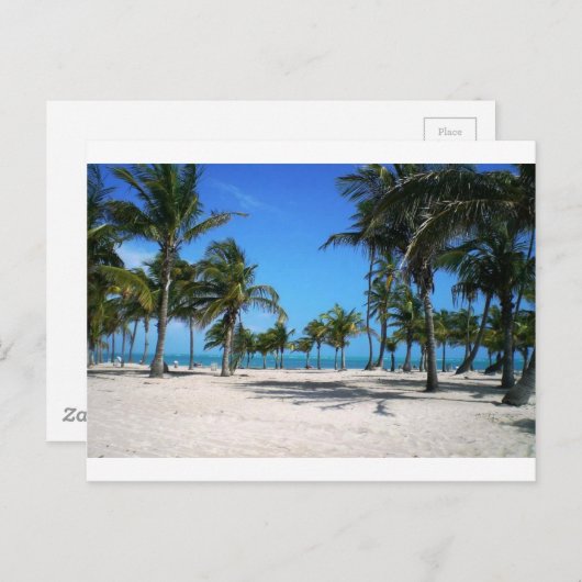 Carte Postale Plage de Crandon (Devant / Derrière)