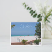 Carte Postale plage de cuba varadero (Debout devant)