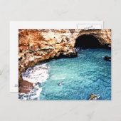 Carte Postale Plage de disparition - Vale Covo - Algarve (Devant / Derrière)