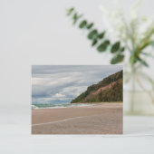 Carte Postale Plage de dunes d'ours dormant (Debout devant)