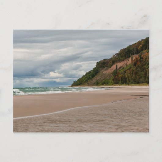 Carte Postale Plage de dunes d'ours dormant (Devant)