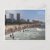Carte Postale plage de durban (Devant)