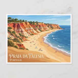 Carte Postale Plage de Falésia Albufeira Portugal