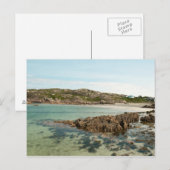 Carte Postale Plage de Fionnphort (Devant / Derrière)
