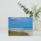 Carte Postale Plage de Floride et quai (Debout devant)