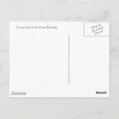 Carte Postale Plage de Floride Panhandle (Dos)