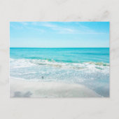 Carte Postale Plage de Floride Tropical Sable Ocean Waves Sandpi (Devant)