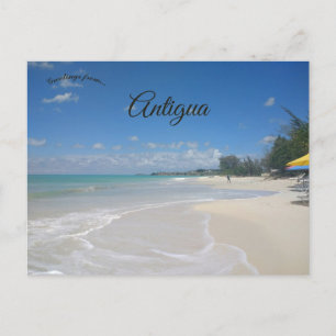 Carte Postale Plage de Fort James Antigua-et-Barbuda
