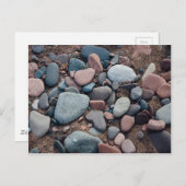 Carte Postale Plage de galets (Devant / Derrière)