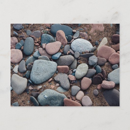 Carte Postale Plage de galets (Devant)