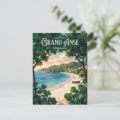 Carte Postale Plage de Grand Anse Grenade (Debout devant)