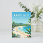 Carte Postale Plage de Grand Anse Grenade (Debout devant)