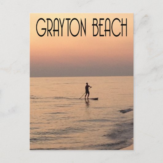 Carte Postale Plage de Grayton (Devant)