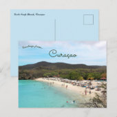 Carte Postale Plage de Grote Knip Curaçao (Devant / Derrière)