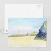 Carte Postale Plage de Gwithian - Cornouailles (Devant / Derrière)