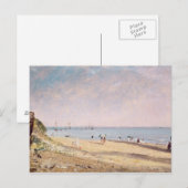 Carte Postale Plage de John Constable | Brighton (huile sur la (Devant / Derrière)